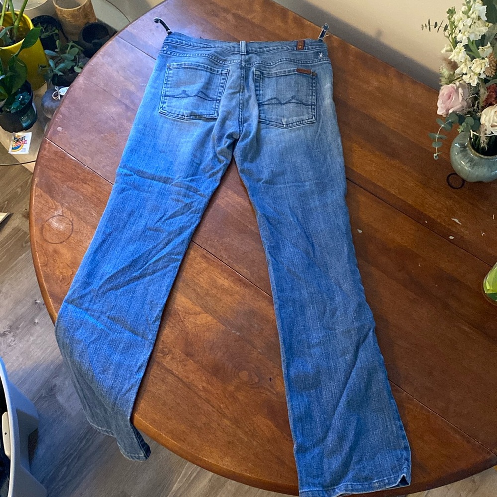 7famk jeans button fly